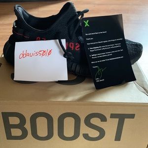 100% AUTHENTIC Adidas Yeezy Bred SZ 12